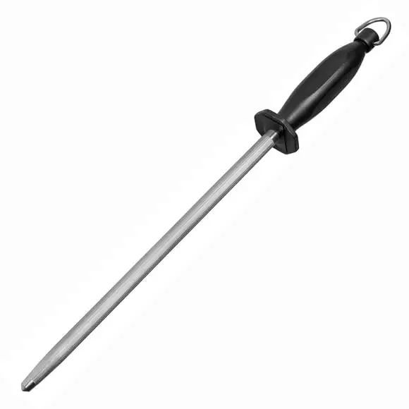 Brynstål kromat runt 31cm