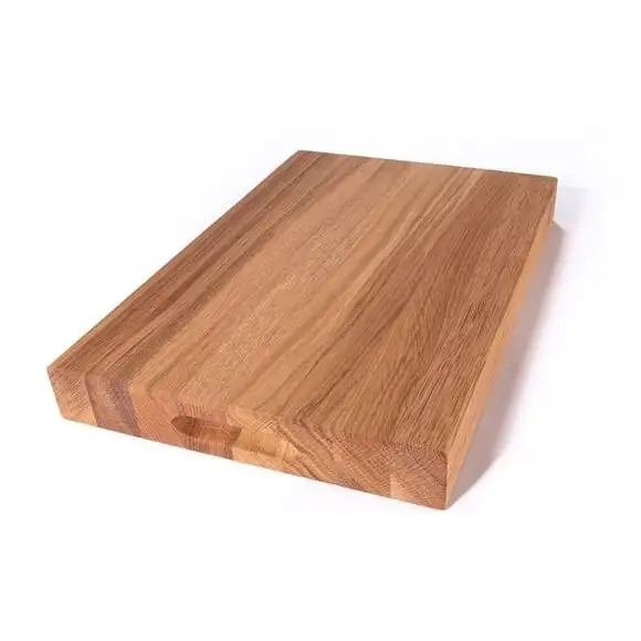 Huggbräda skärbräda med urfrästa handtag ek 45x30x5cm