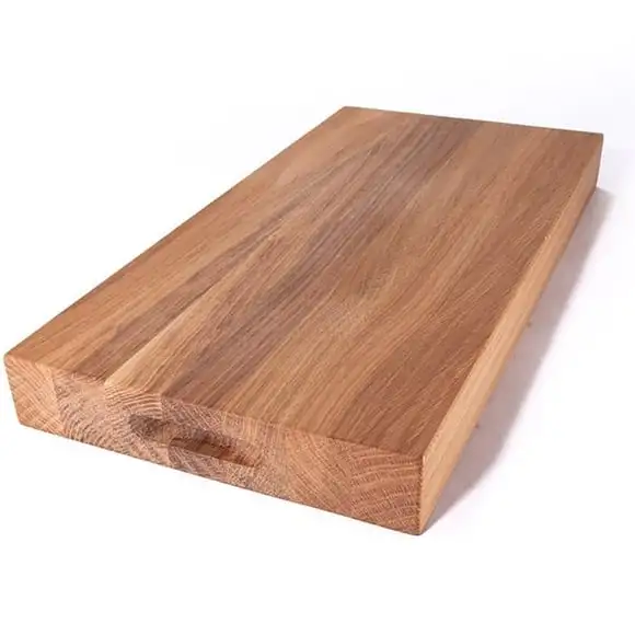 Huggbräda skärbräda med urfrästa handtag ek 70x40x5cm