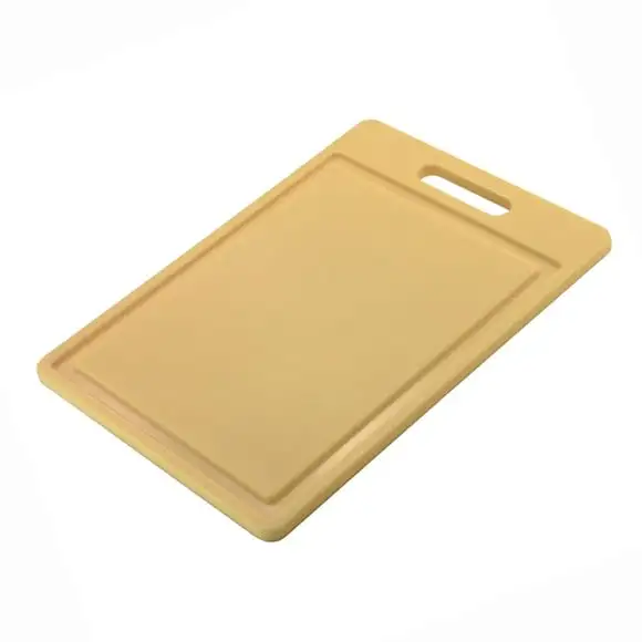 Skärbräda plast 35x25x1,2cm gul