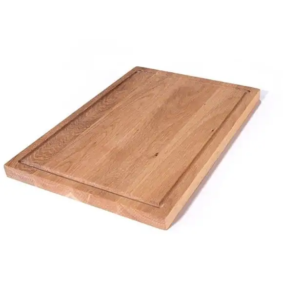 Serveringsbräda trä ek med spår 34x22x2cm AT Line