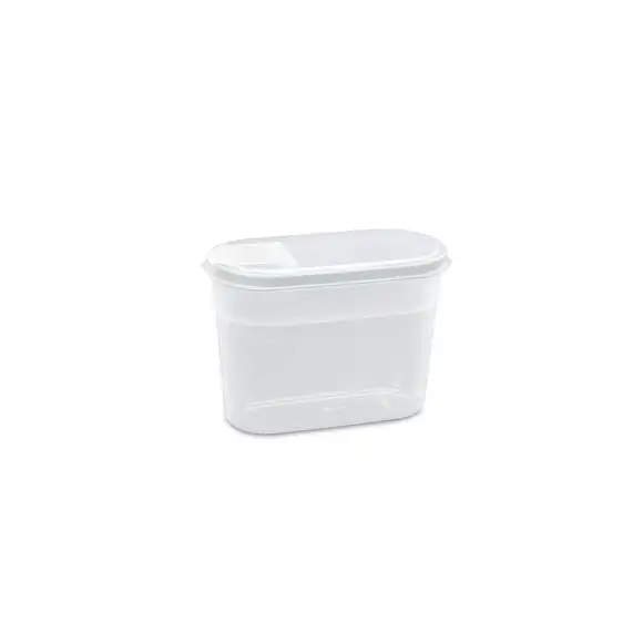 Ströburk plast 1,4L transparent/vit Nordiska Plast