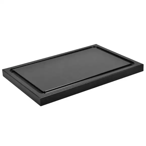 Skärbräda plast 30x20x2cm svart