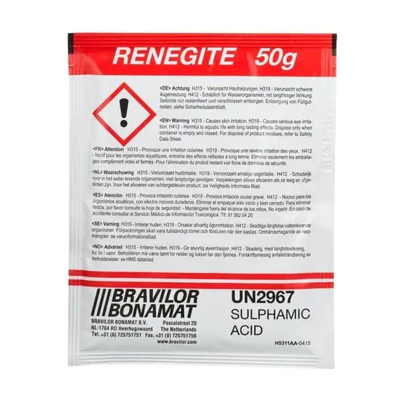 Avkalkningsmedel Renegite för kaffemaskiner 50g 4x15påsar Bonamat