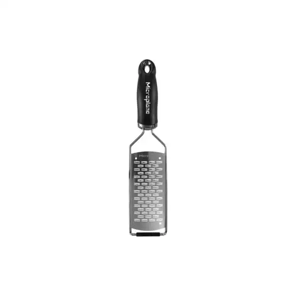 Rivjärn Gourmet medium svart handtag Microplane