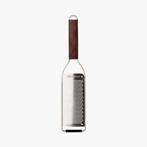 Rivjärn Master fin med handtag valnöt Microplane