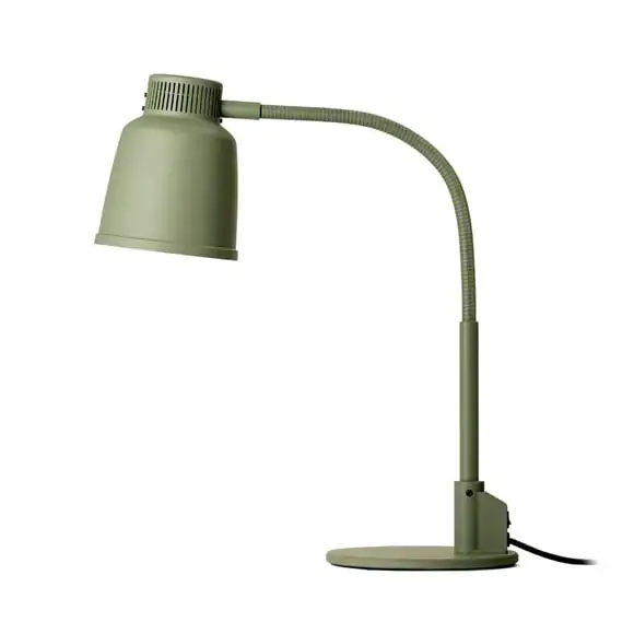 Värmelampa Focus LPF cement grey på fot bordsmodell 63,5cm