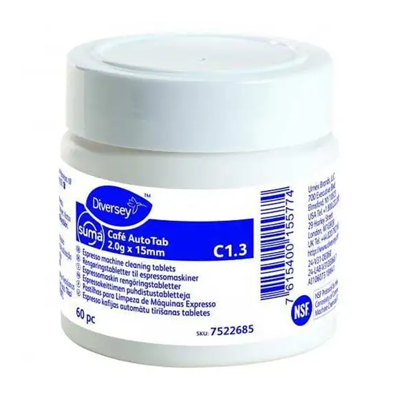 Rengöringstablett Kaffemaskiner Suma Café autotab 2g C1.3 60st