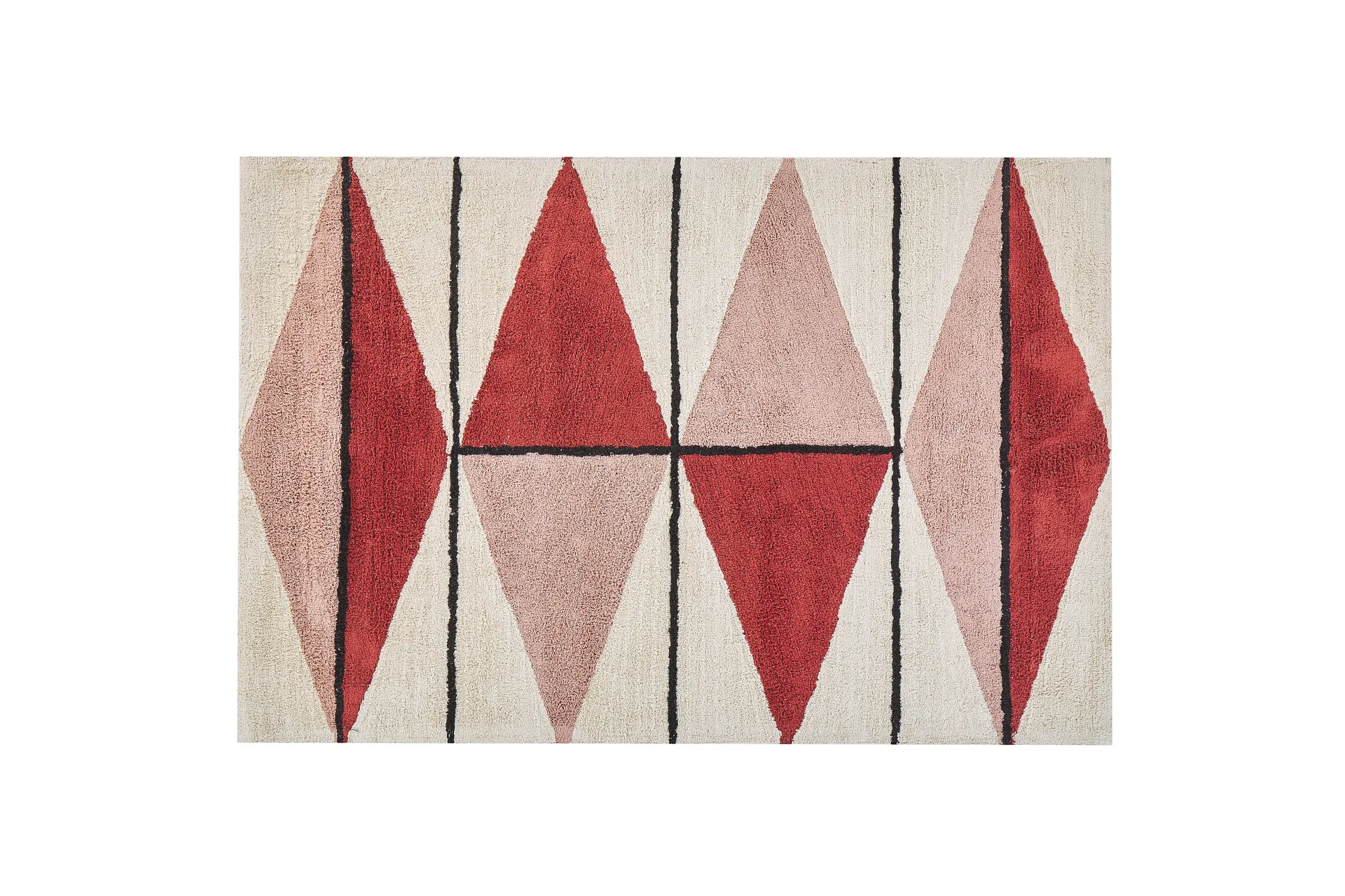 Purnia Ryamatta 140x200 cm Röd