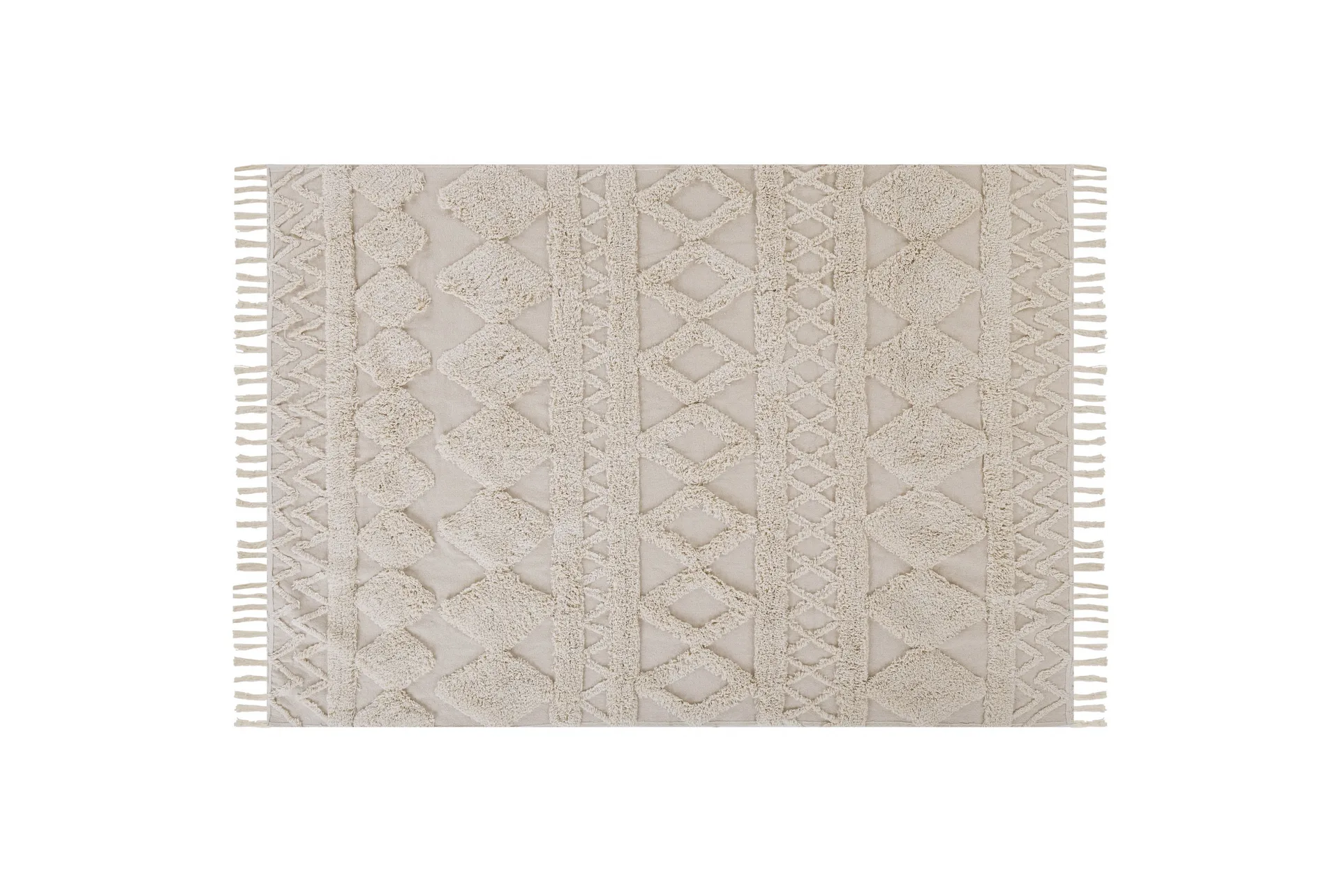 Didim Bomullsmatta 160x230 cm Beige