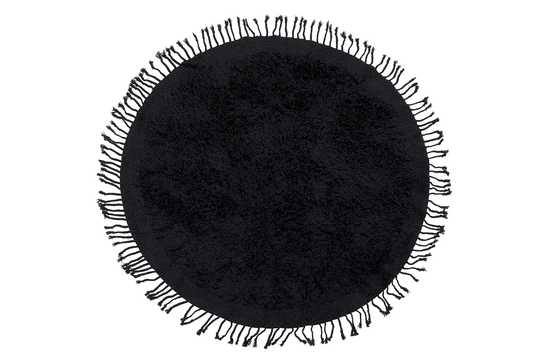 Bitlis Ryamatta 140 cm Rund Svart