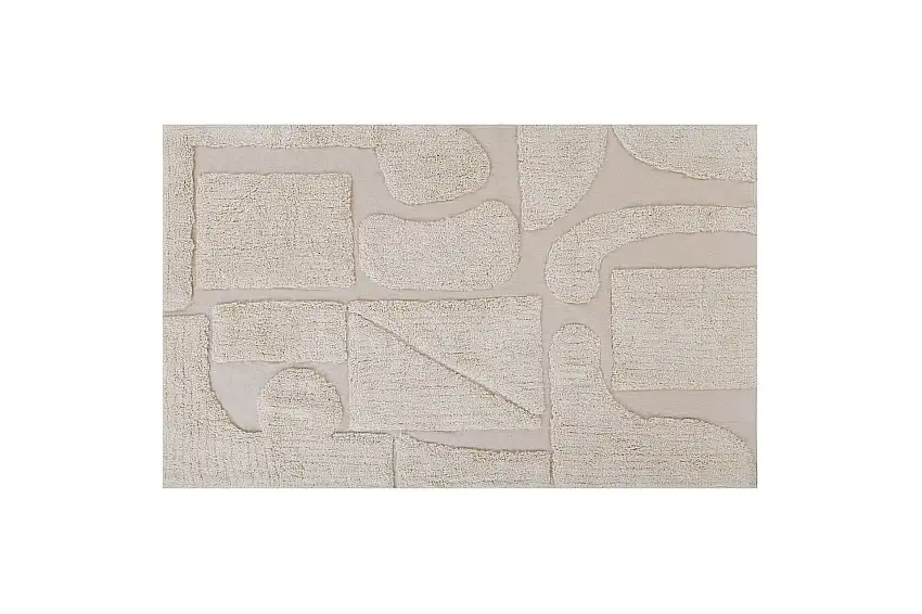 TOSUNLU Bomullsmatta 140x200 cm Beige