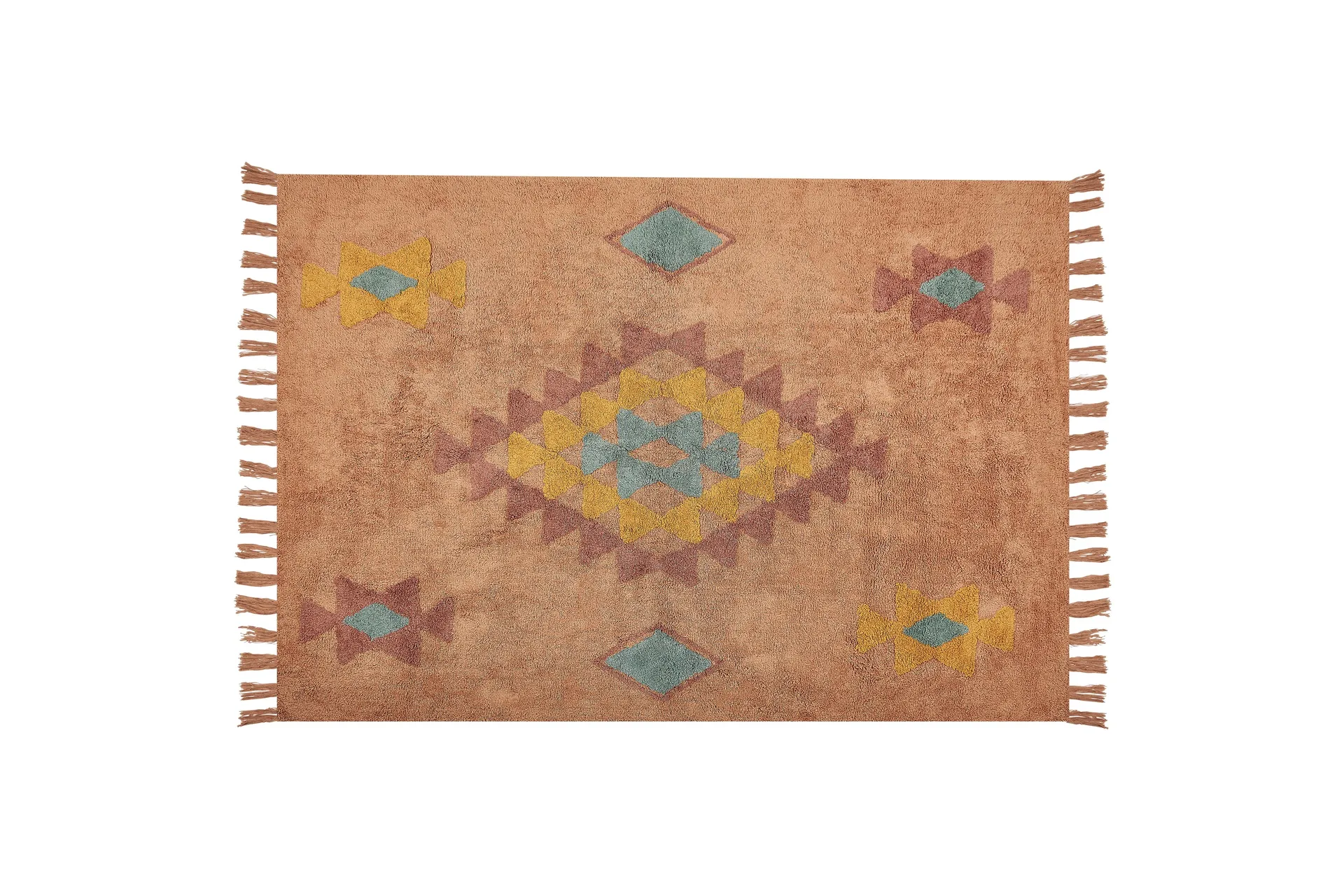 Igdir Bomullsmatta 160x230 cm Orange