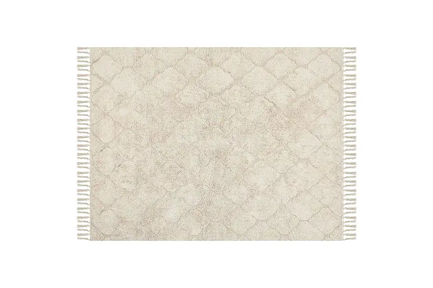 Silchar Bomullsmatta 160x230 cm Beige