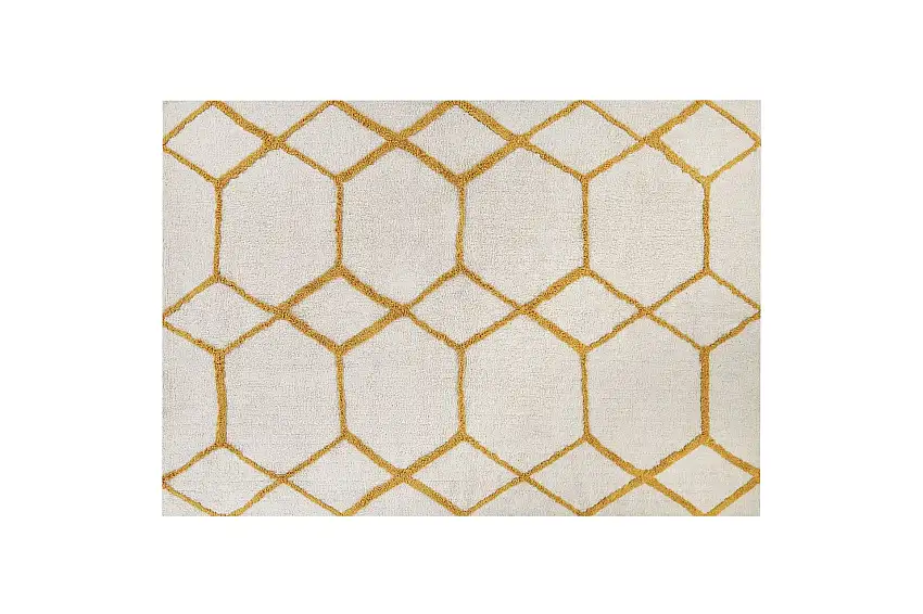 Beyler Ryamatta 160x230 cm Svart/Vit