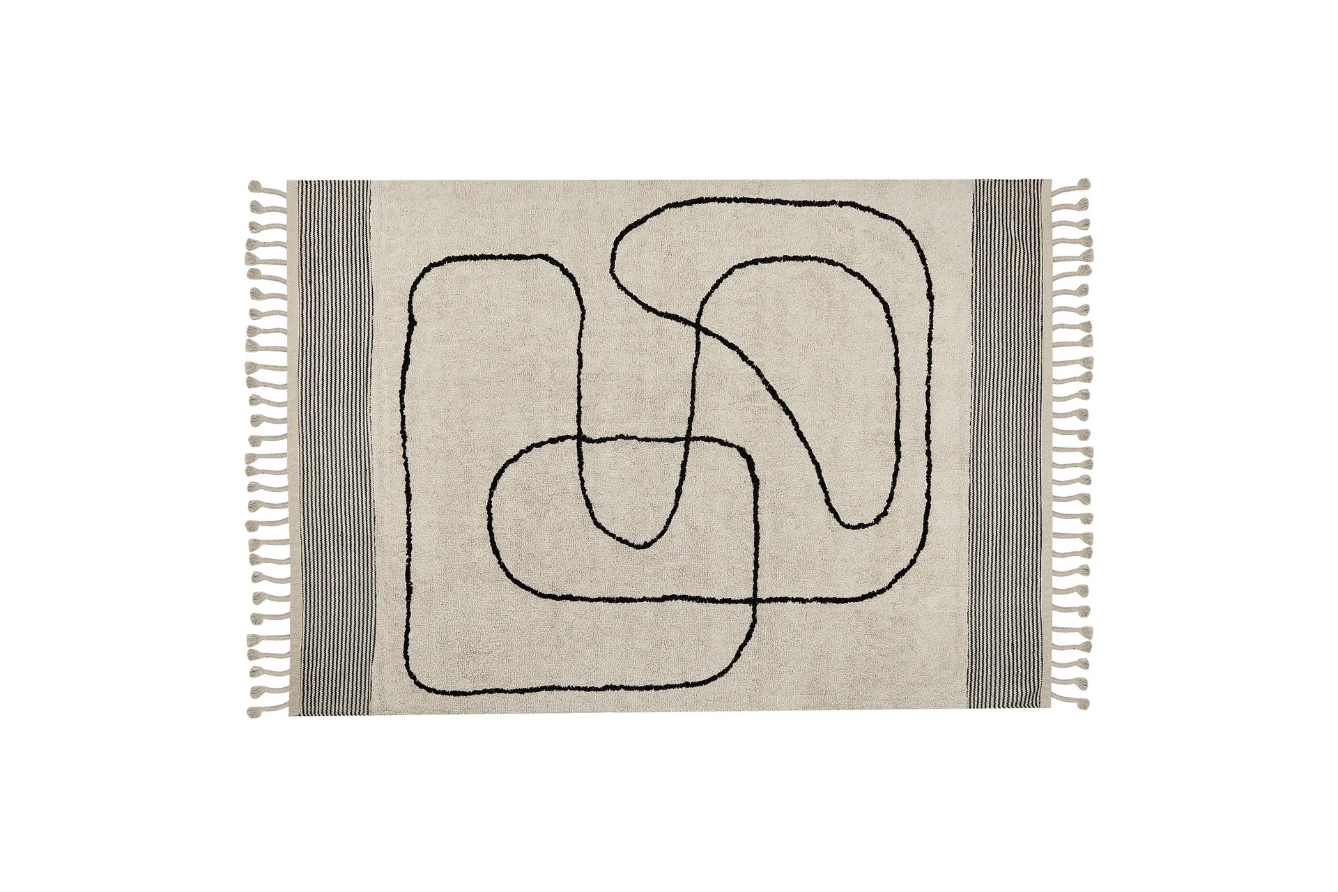 Dokuz Ryamatta 140x200 cm Beige