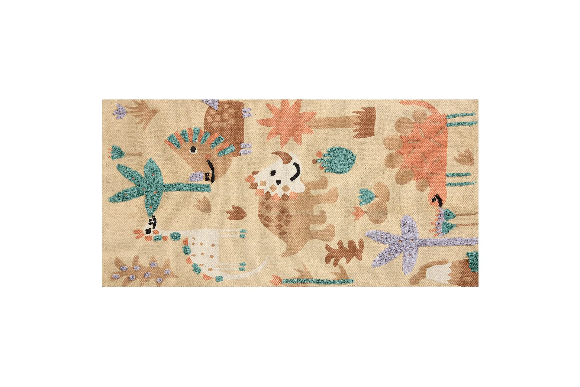 Stabat Bomullsmatta 80x150 cm Orange