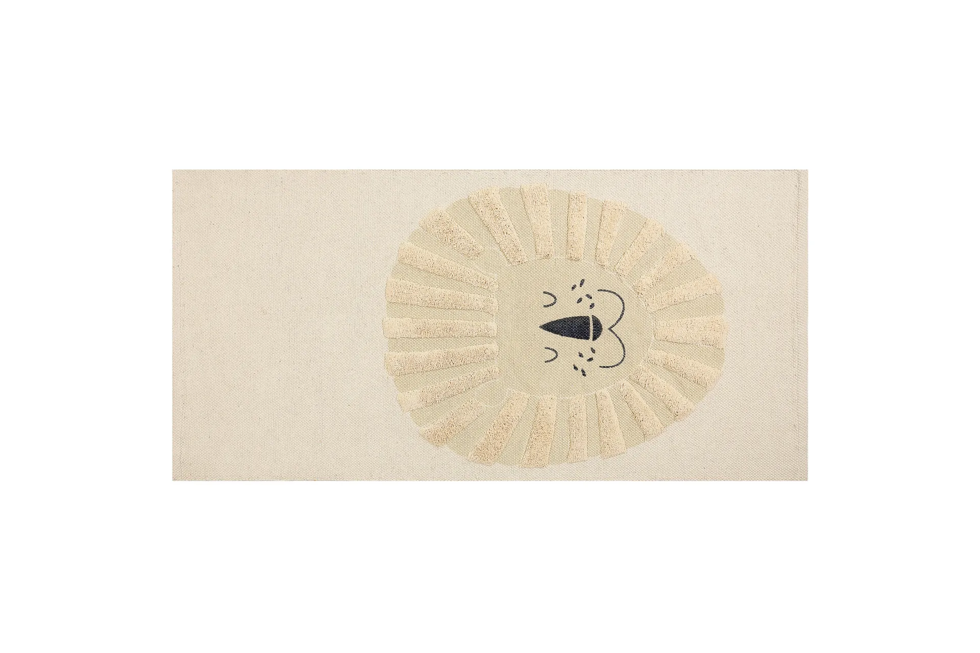Balari Bomullsmatta 80x150 cm Beige