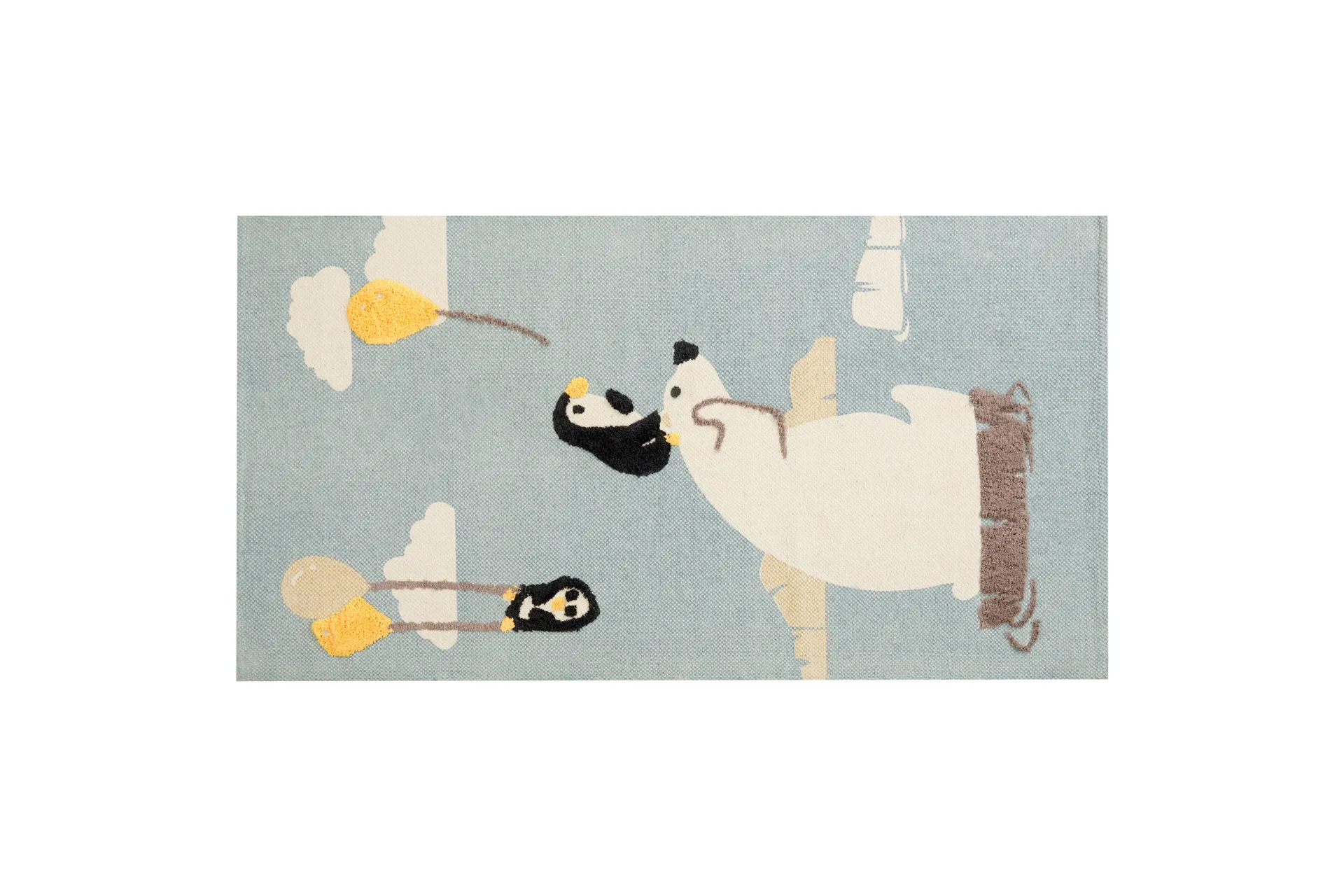 Barus Bomullsmatta 80x150 cm Blå