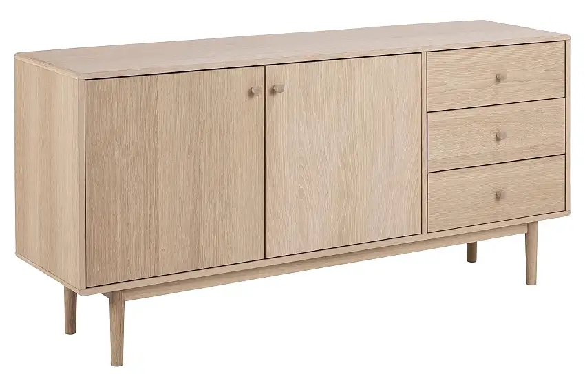 Salama Skänk 160 cm Vit
