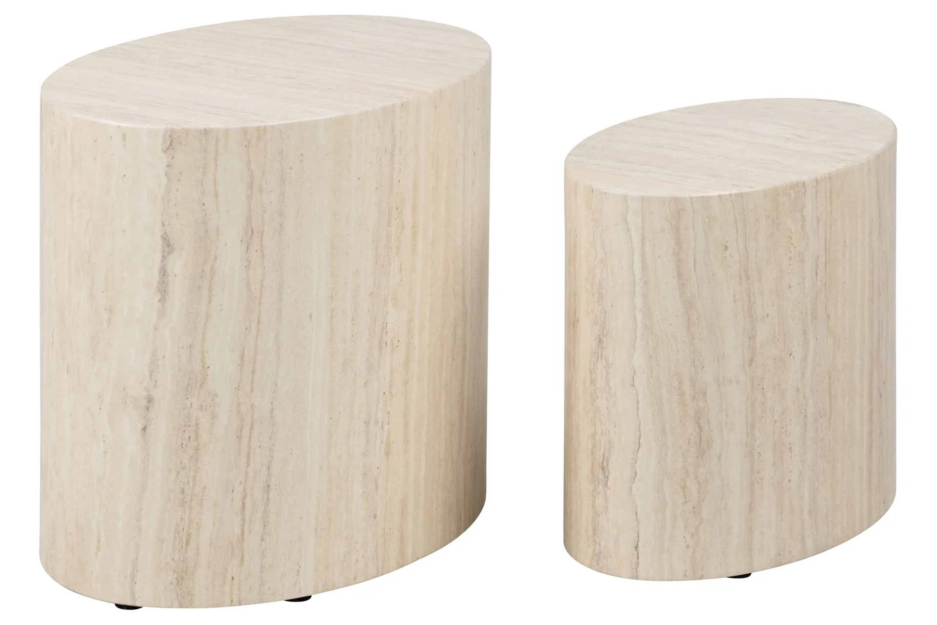 YOVAGE Soffbord 33x48 cm Beige