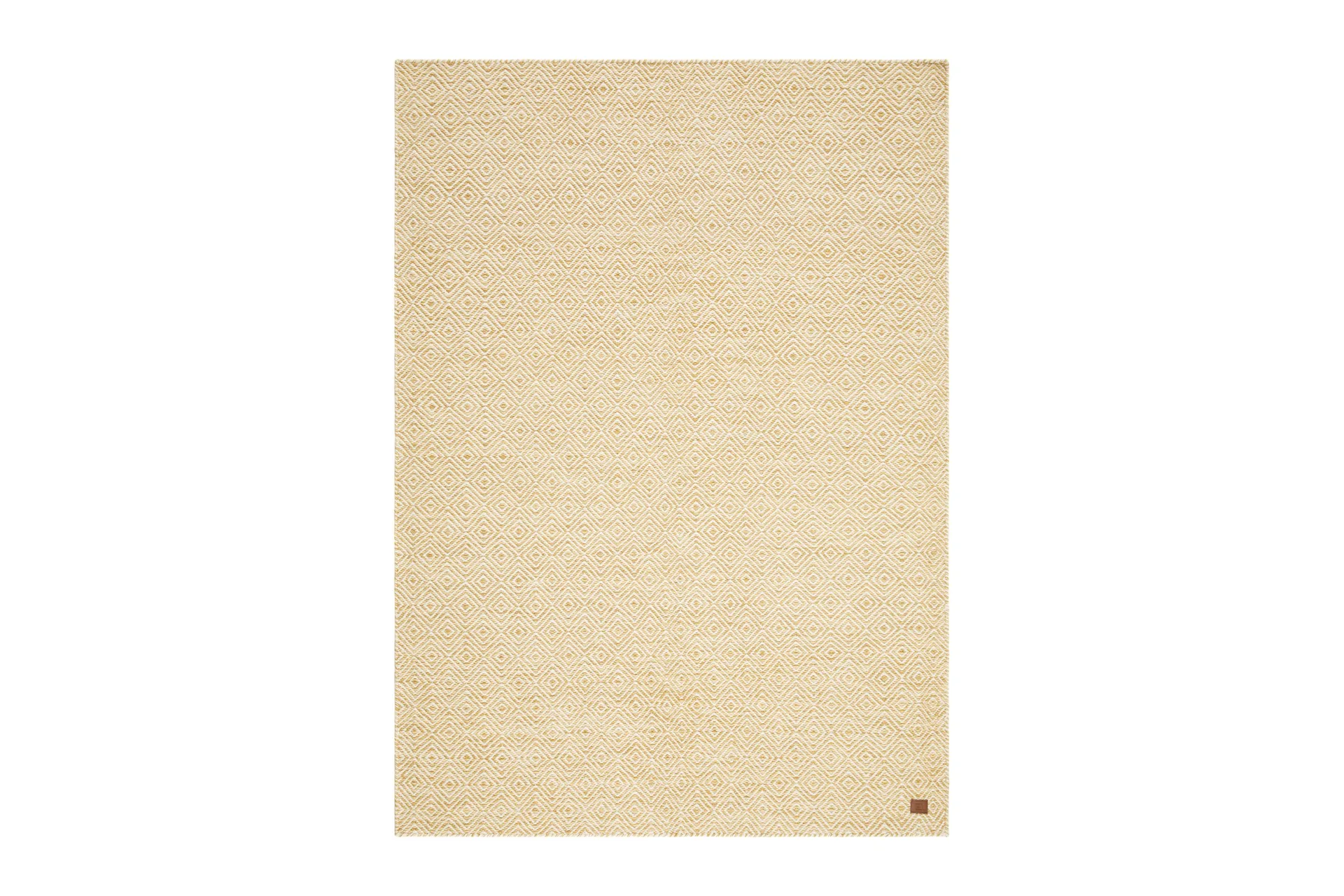 KM Home Gåsöga Ullmatta 160x230 cm Rektangulär