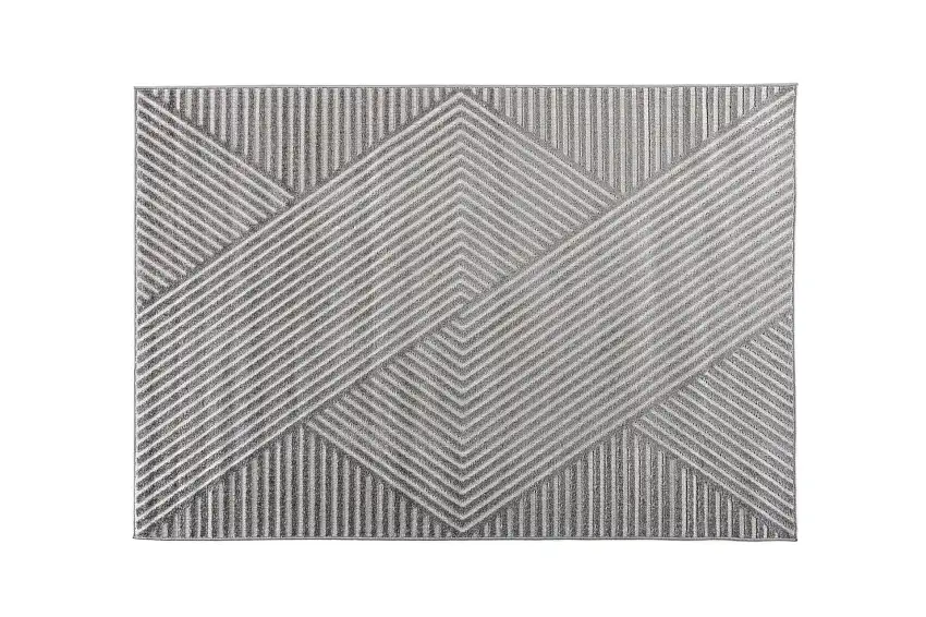 Venture Home Aron Plastmatta 200x290 cm Grå