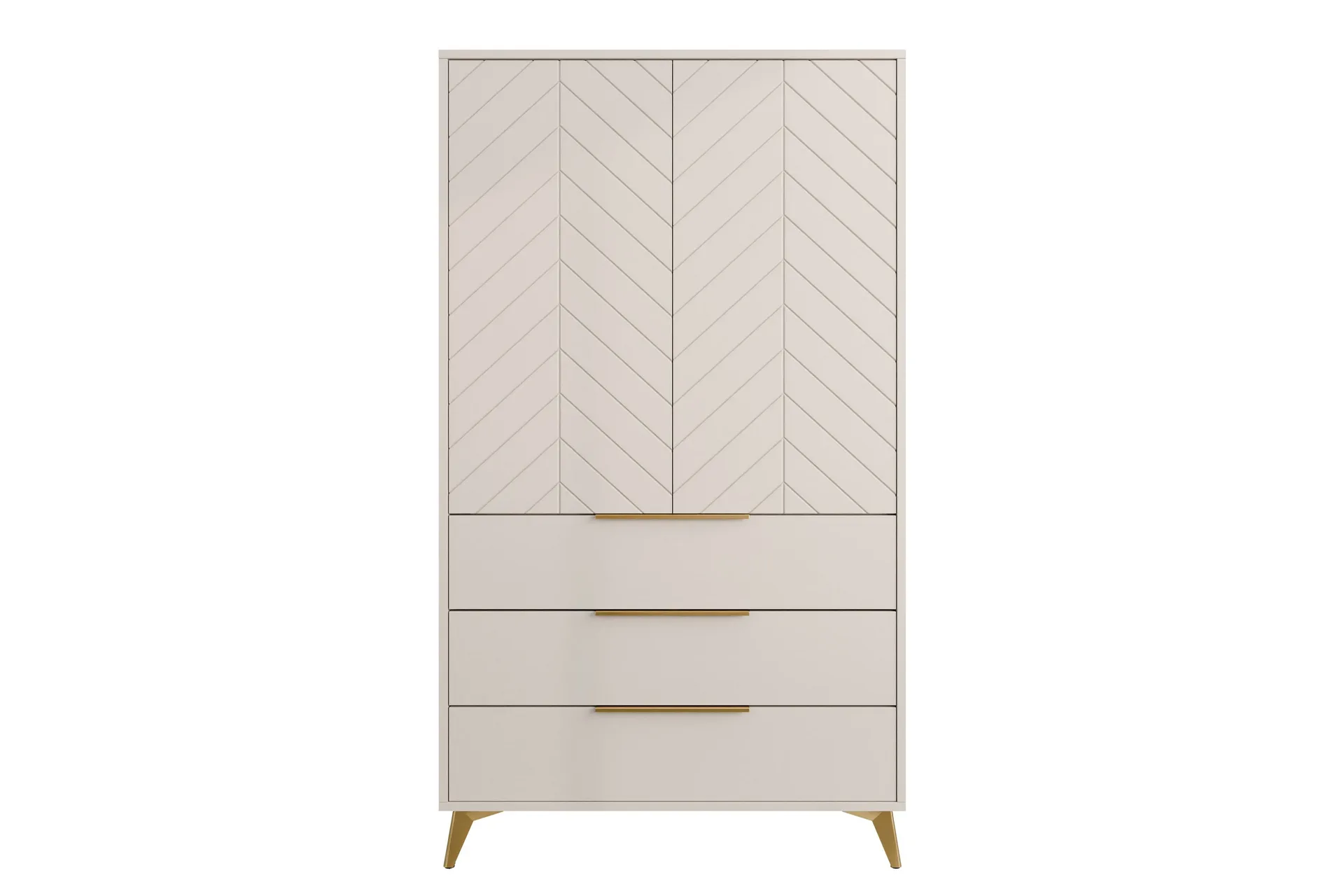 Vemdalen Garderob 104 cm Sand beige