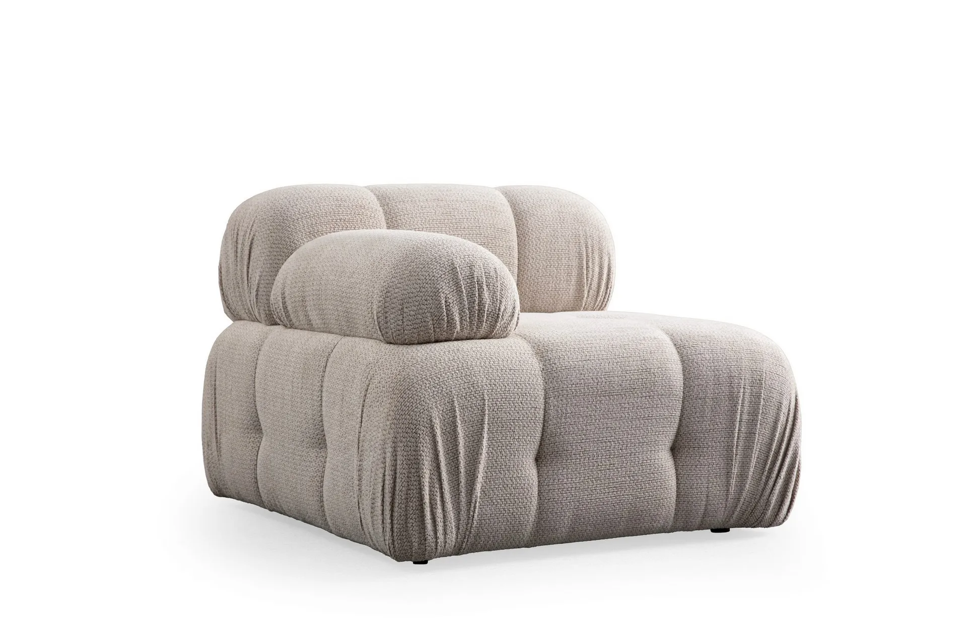 Belgin Vänstermodul / Fåtölj 95 cm med fasta armstöd