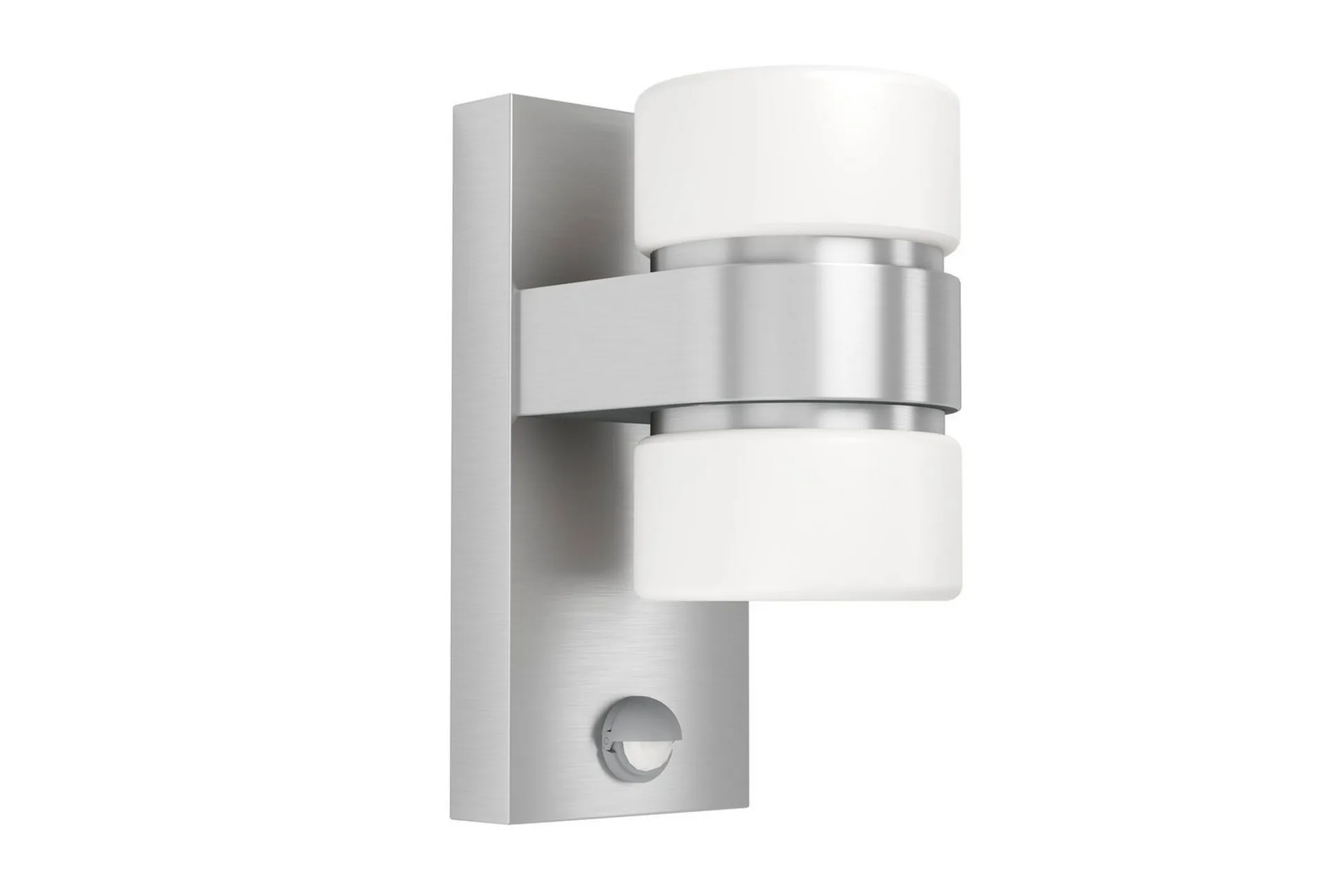 Vägglampa Utebelysning Eglo Atollari Silver/Vit