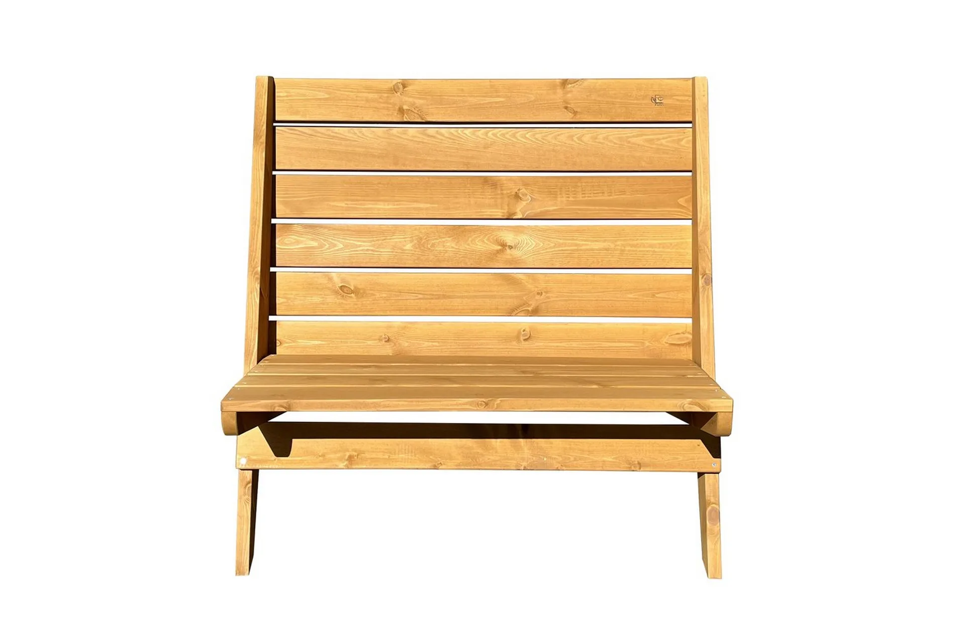 Utestol EcoFurn Granny Double Furu Oljad Natur