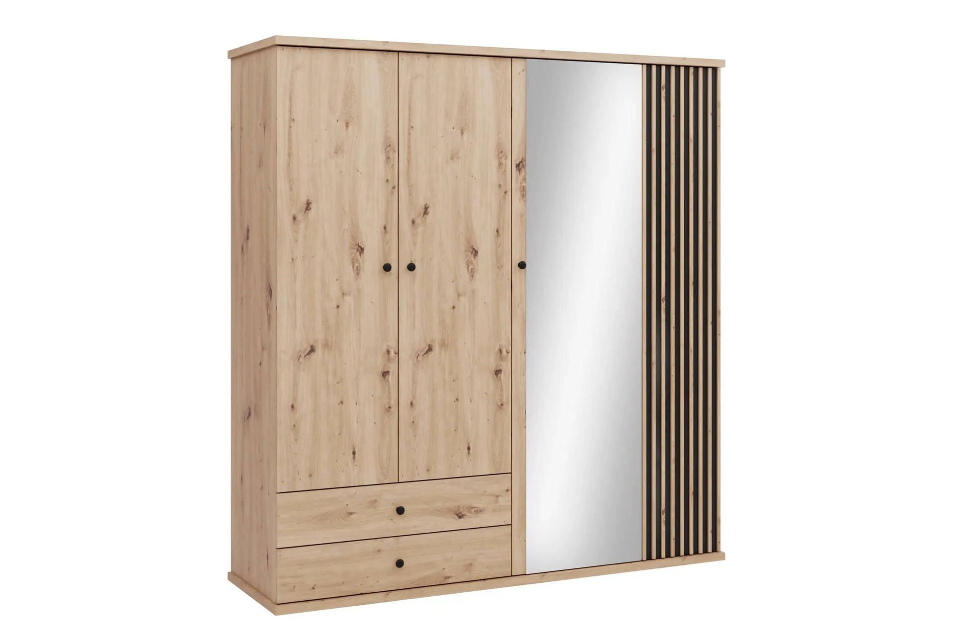Aldbrough Garderob med Spegel 200x213 cm