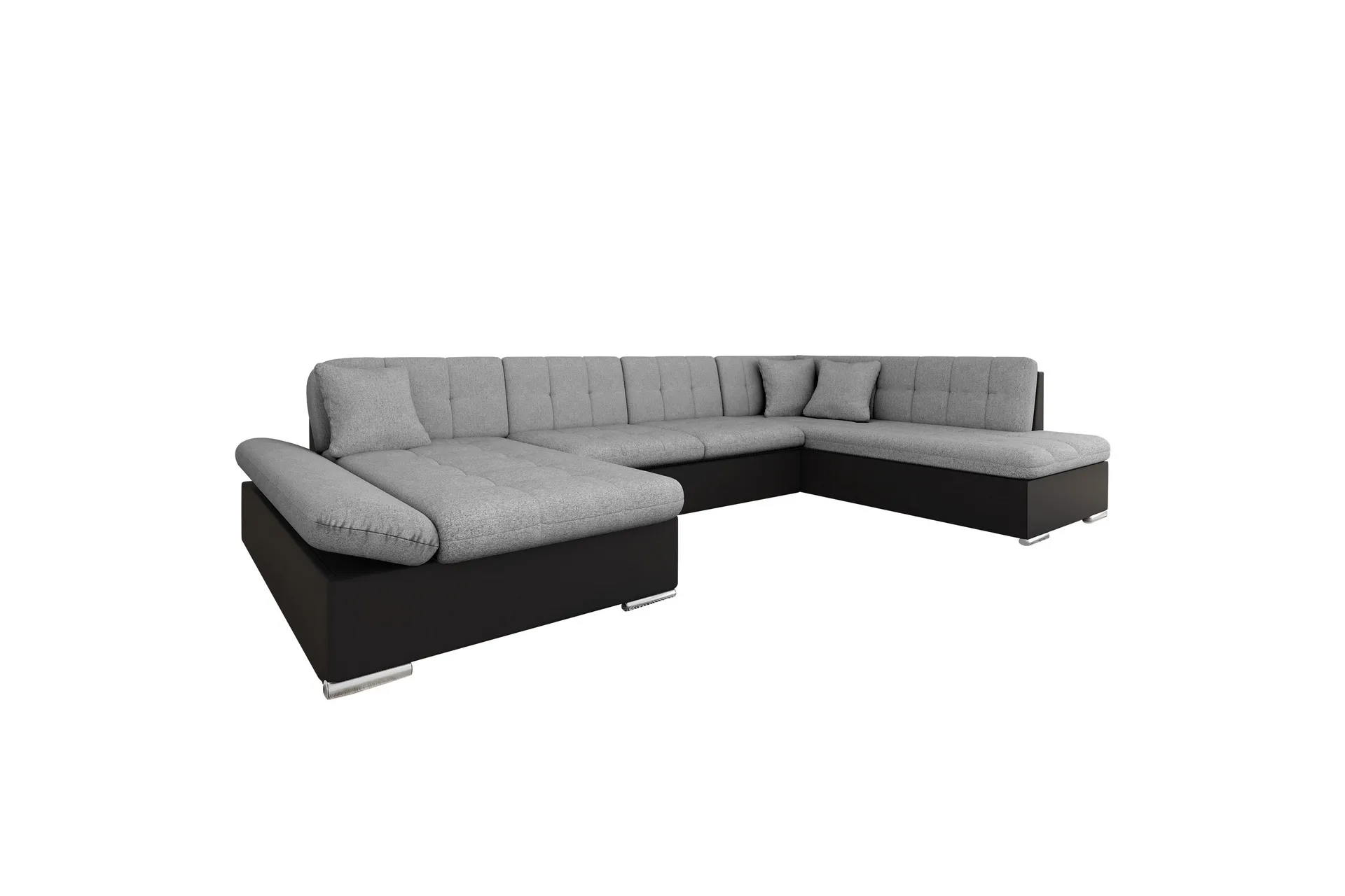 Zumar Bäddsoffa med Divan och Schäslong 4-sits i Konstläder