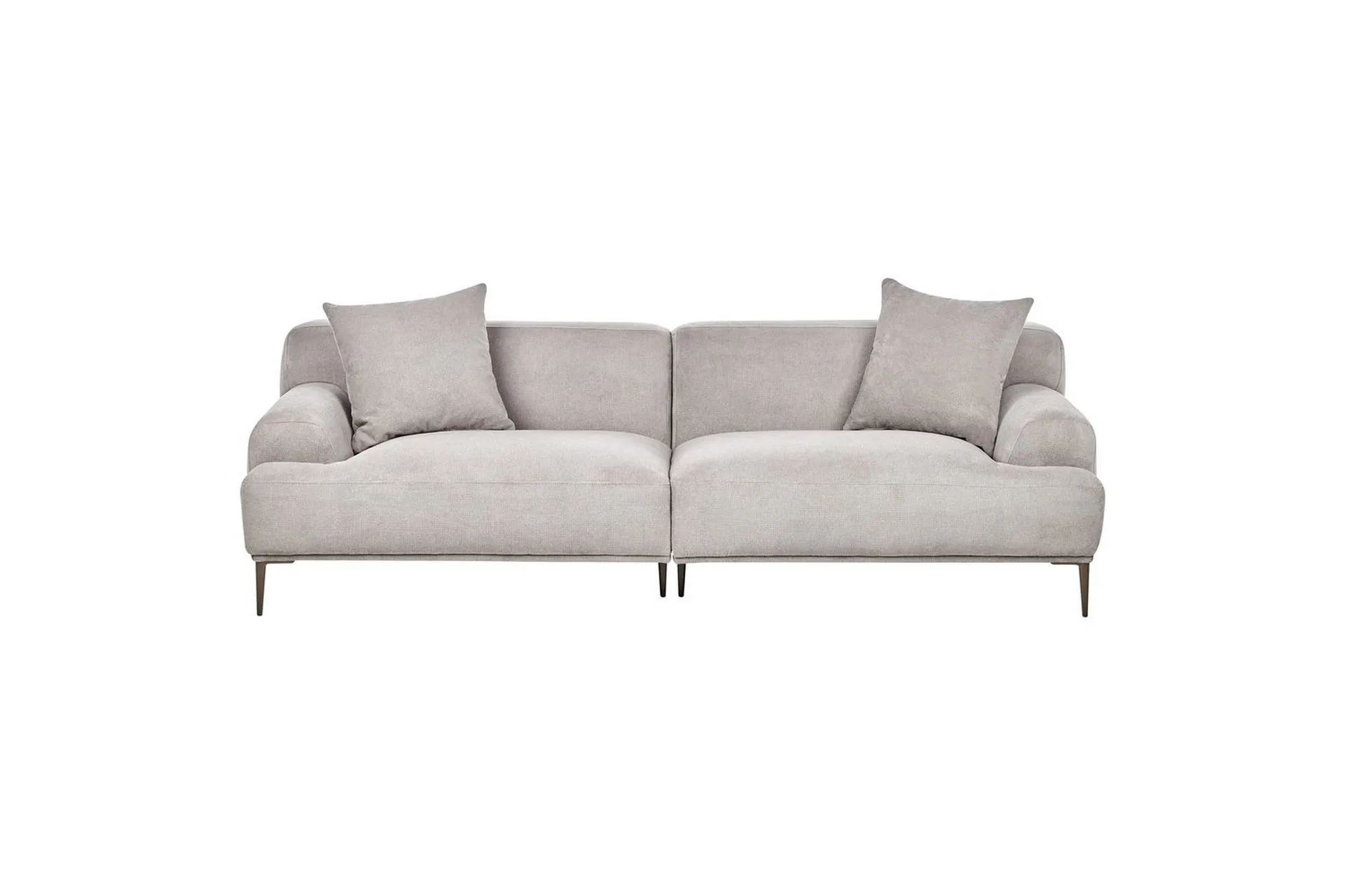 3-sitssoffa Matila Grå, brun