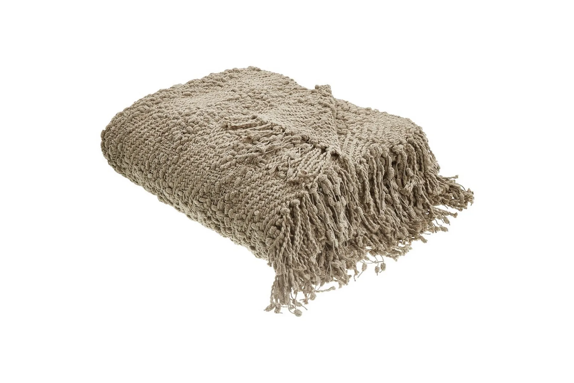 Pläd Vella Beige, 200x220 cm