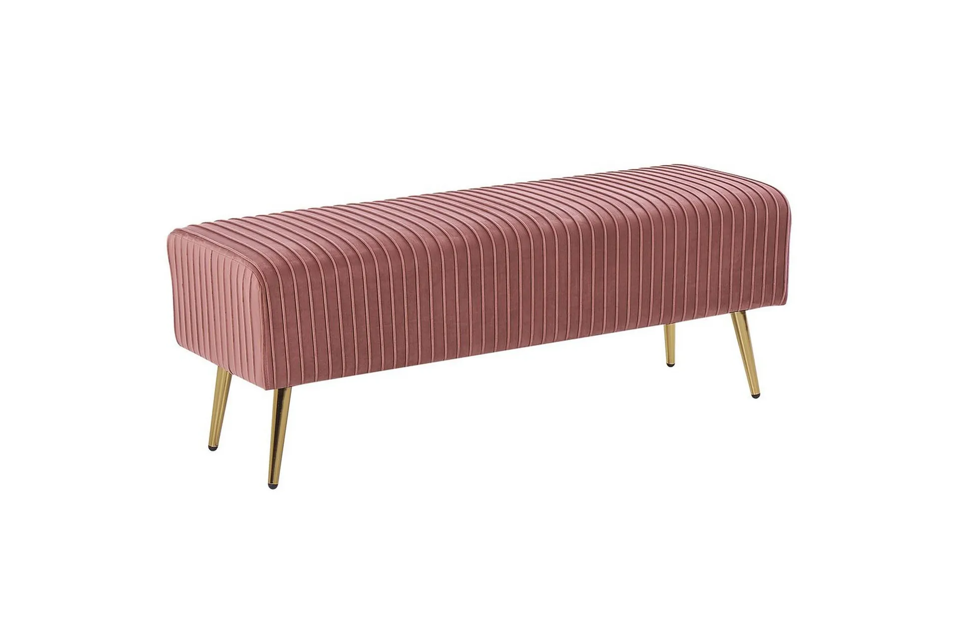 Bänk Paterson Rosa/guld