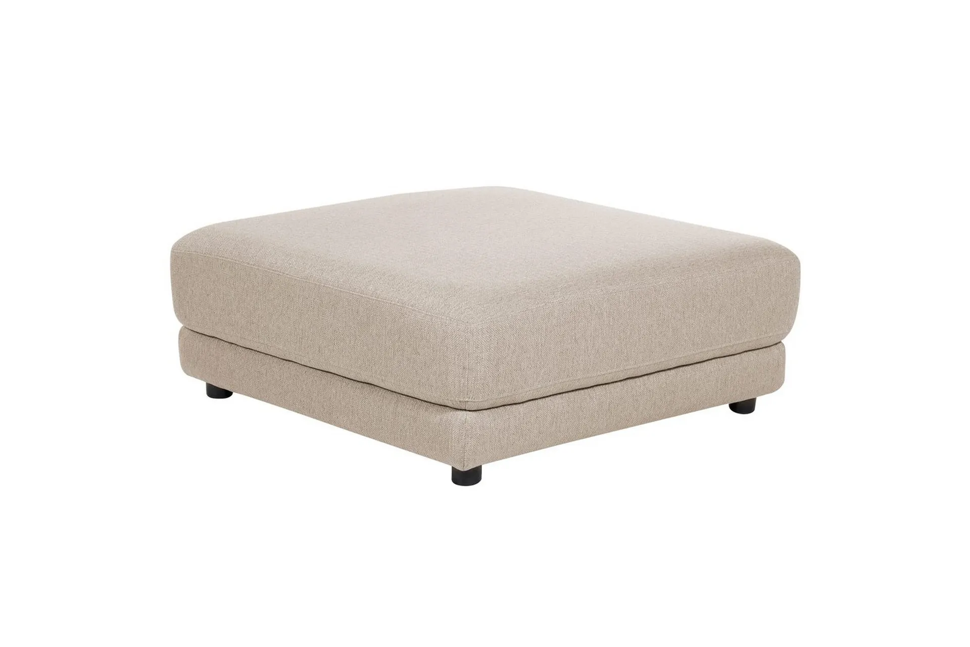 Fotpall Sigtuna Beige/svart