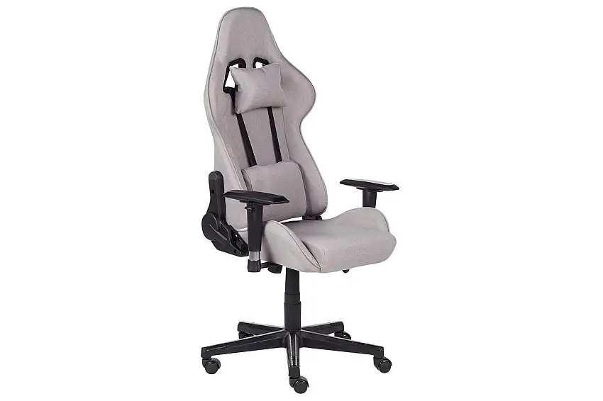 Gamingstol Warrior Ljusgråsvart