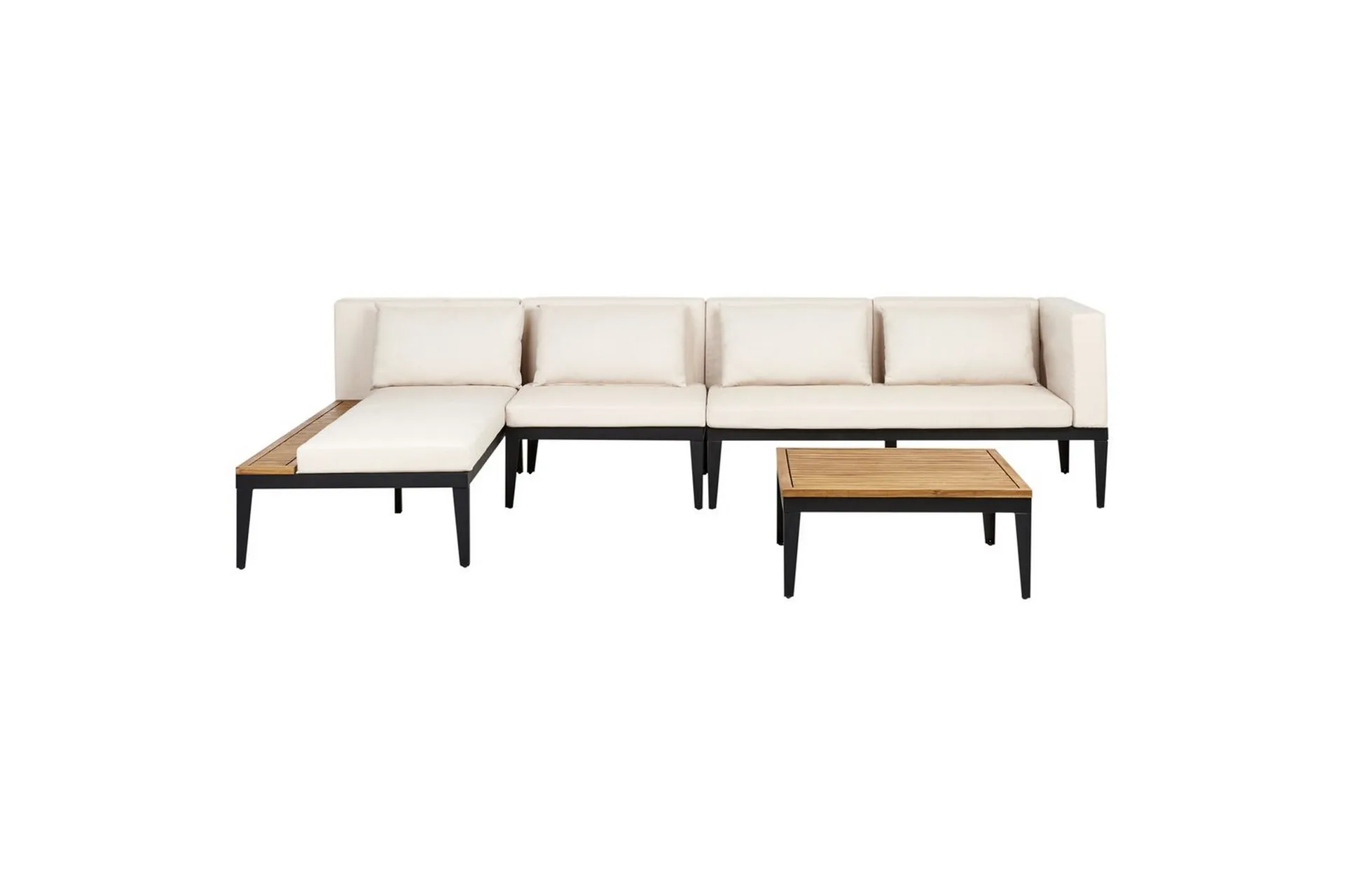 Loungegrupp med bord Bracciano 4-Sits