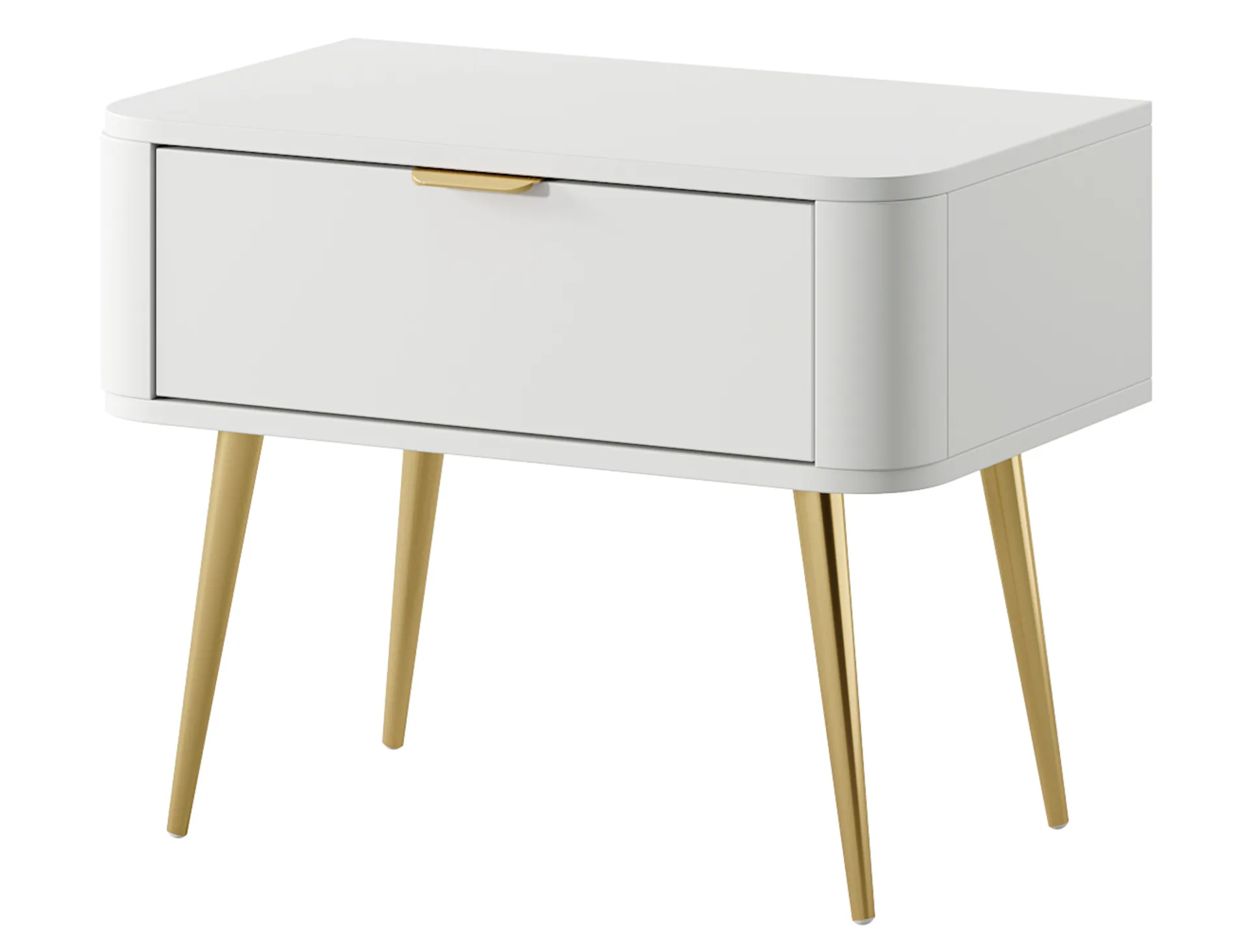 Walia Sängbord 63 cm Vit