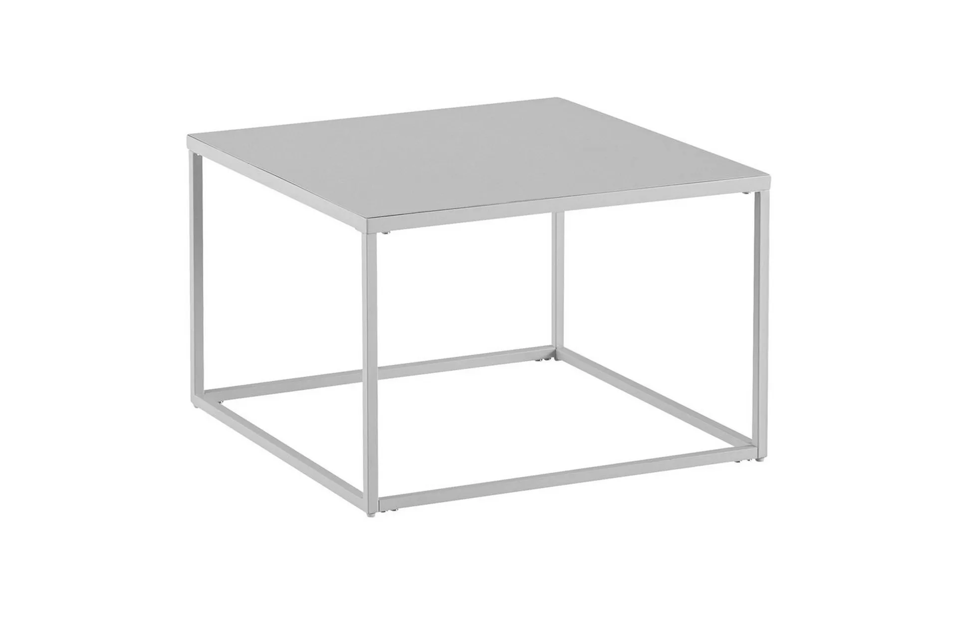 Wohnling Soffbord Wohnling metall fyrkantig, modern stil Vit Vit