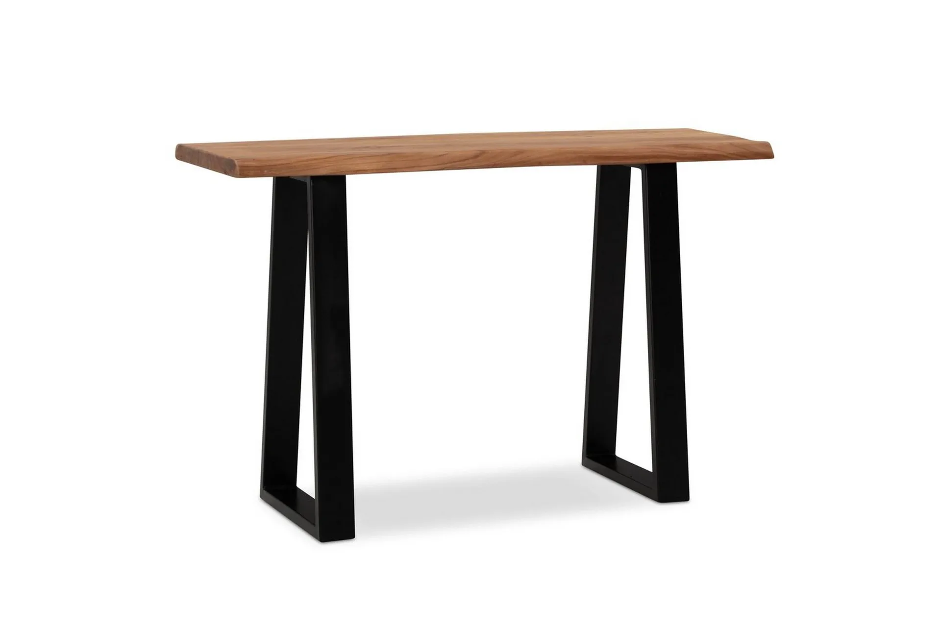 Wohnling Skrivbord Wohnling Massivt trä med trädkanter, metallram