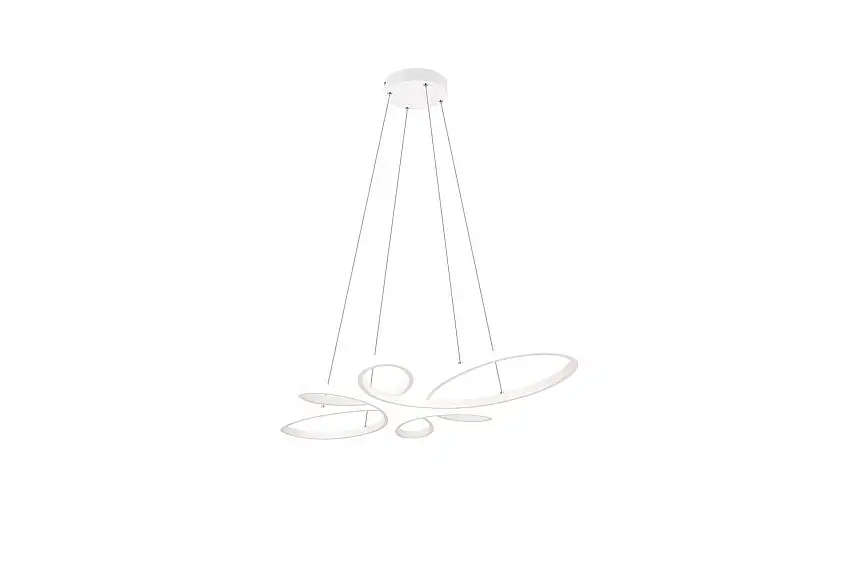 Trio Lighting Pendel TRIO Fly Mattvit Mattvit