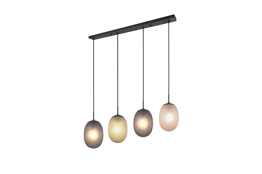 Trio Lighting Pendel TRIO Facette 4-del 4-del