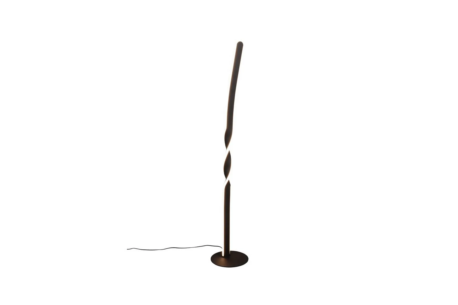 Trio Lighting Golvlampa TRIO Ginko Mattsvart Mattsvart