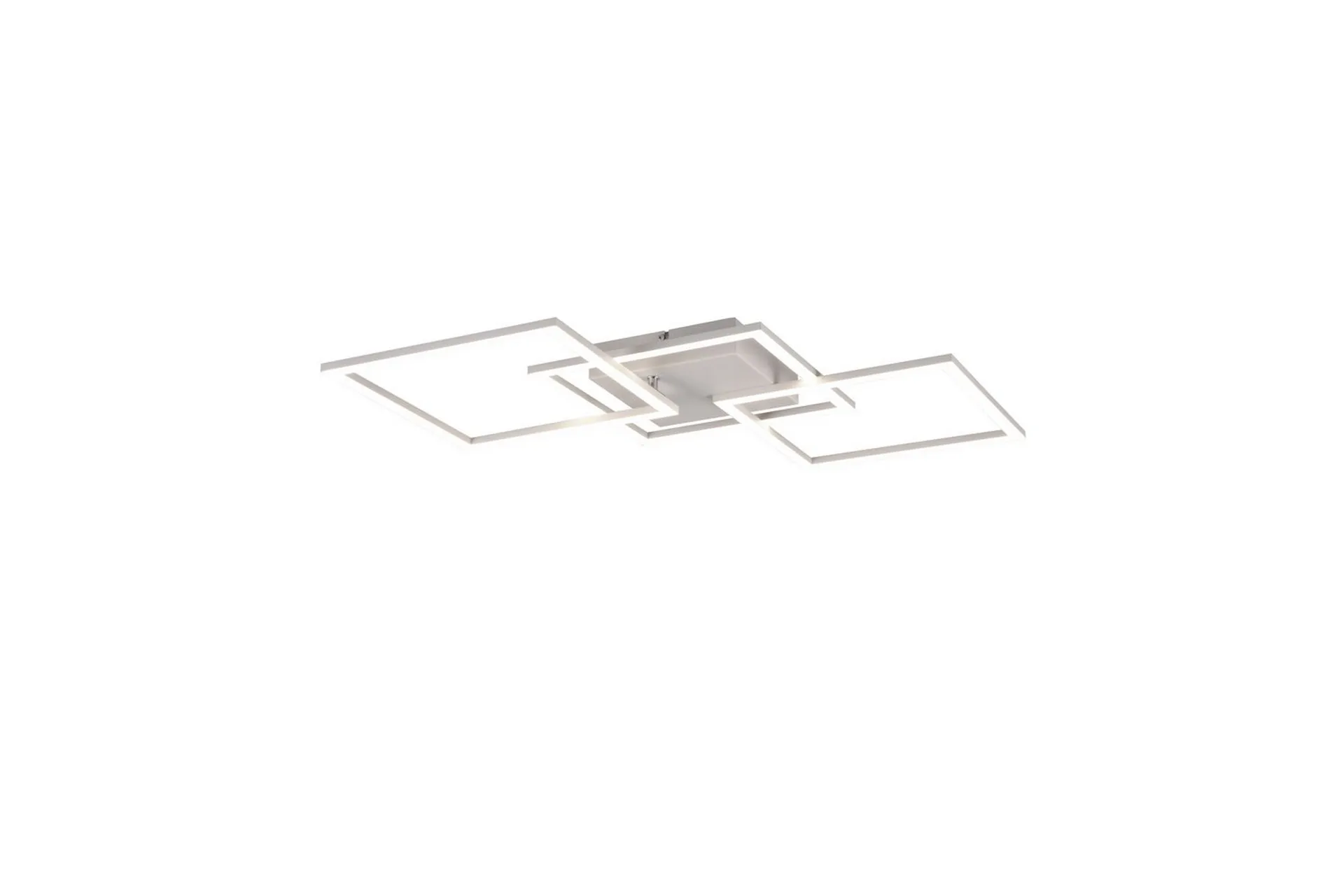 Trio Lighting Taklampa TRIO Trail 3-del, Mattvit 3-del, Mattvit
