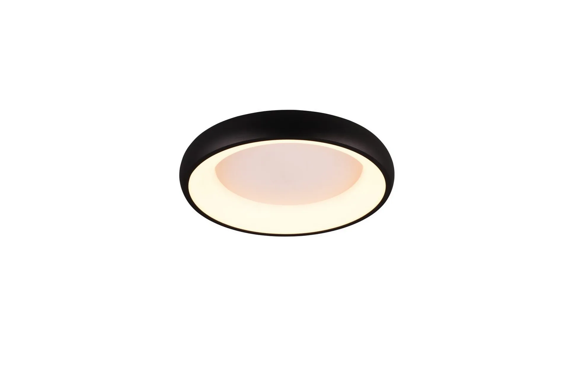 Trio Lighting Taklampa TRIO Cardona 47 cm, Mattsvart 47 cm, Mattsvart