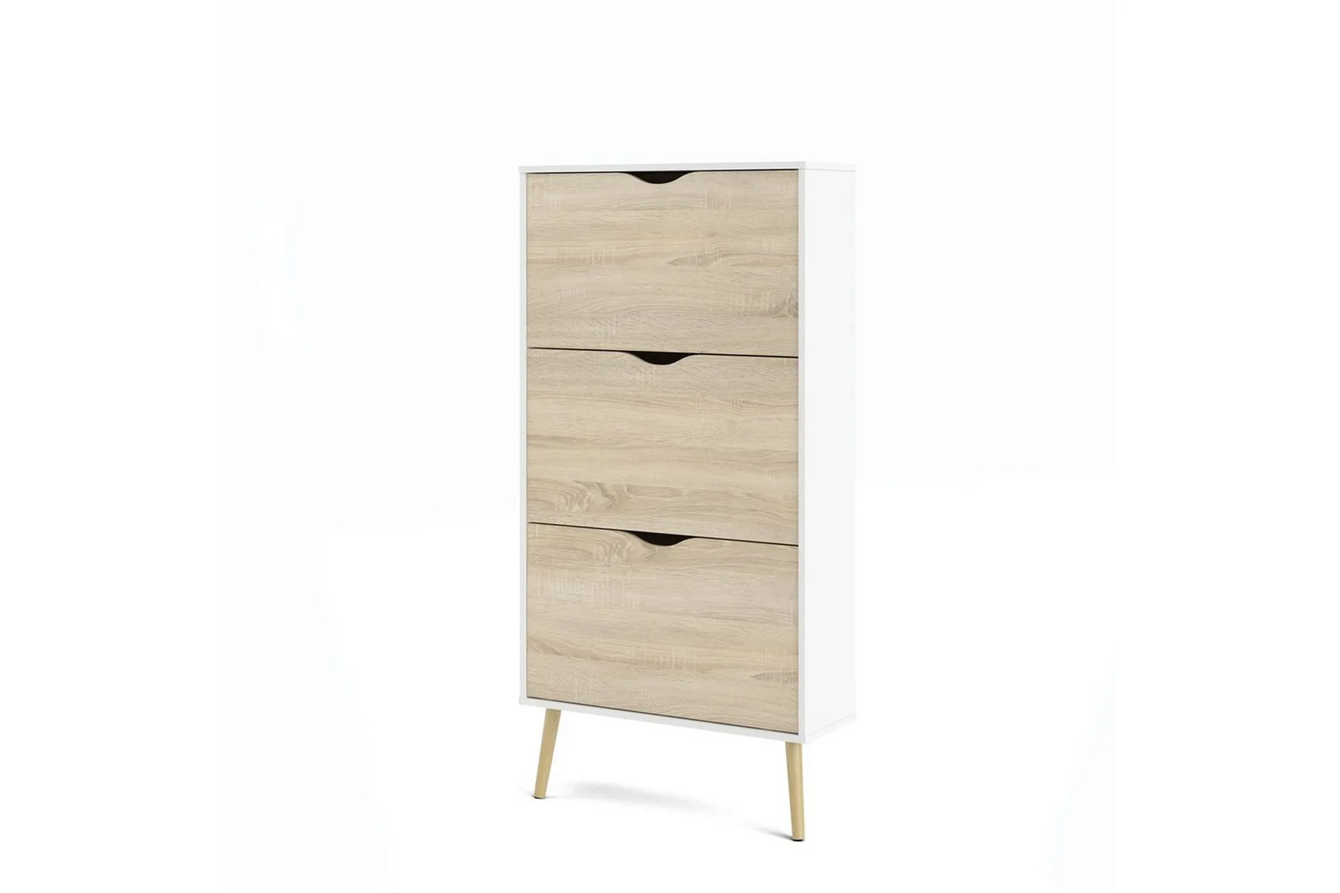 Tvilum Hostafranc Skoskåp 70 cm Vit