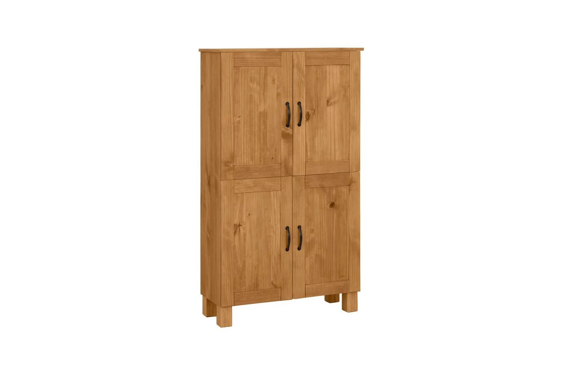 Loft24 Badrumsskåp Alby 75x30x130 cm, Betsad/Vax 75x30x130 cm, Betsad/Vax