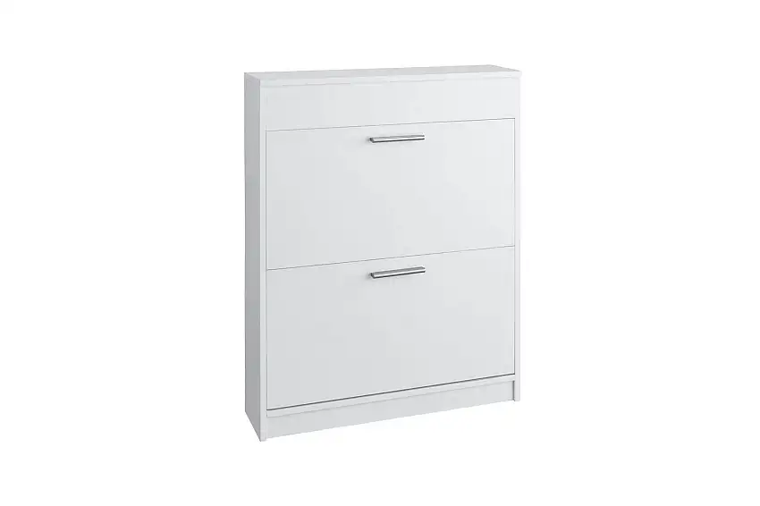 Loft24 Skoförvaring Bill 75x21x95 cm, Vit 75x21x95 cm, Vit